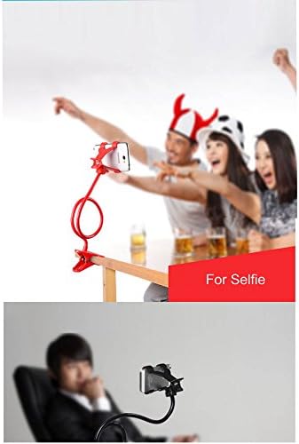 Soporte de cuello de cisne flexible universal de brazo largo para teléfono celular perezoso Soporte de coche Soporte de mesa de escritorio para