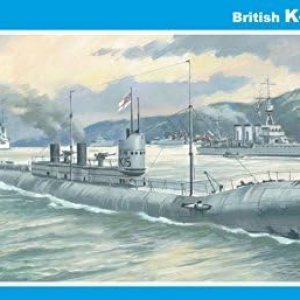 Modelo de plástico KIT British HMS -15 Submarino 1350 350-032 Nuevo Modelo de plástico KIT British HMS -15 Submarino 1350 350-032 Nuevo