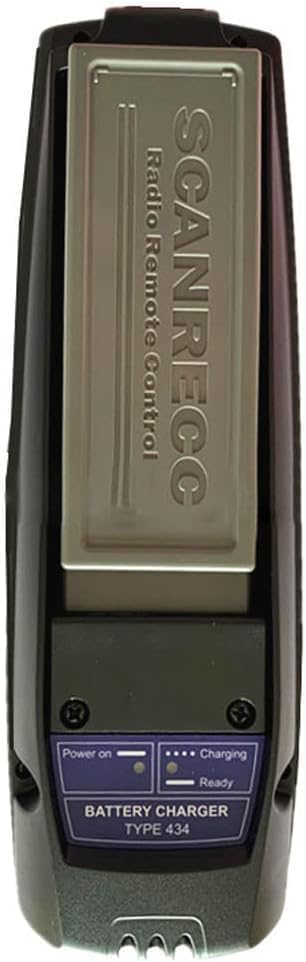 Paquete de 1 cargador de batería Scanreco 434 de 10-24 V para batería SCANRECO 592 590 960 RC400 de 7.2 V