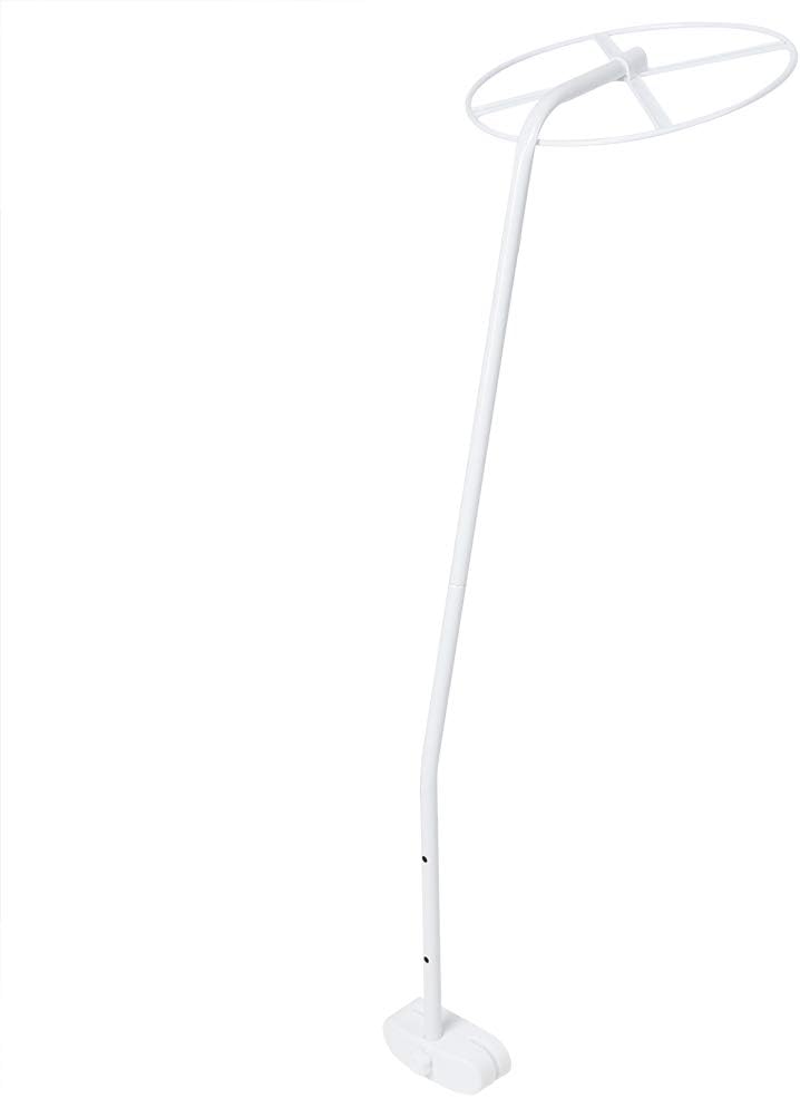 Uso de Oumefar con mosquitera soporte para mosquitera, cómodo de llevar, fácil de montar, resistente y duradero, material ABS ajustable en altura