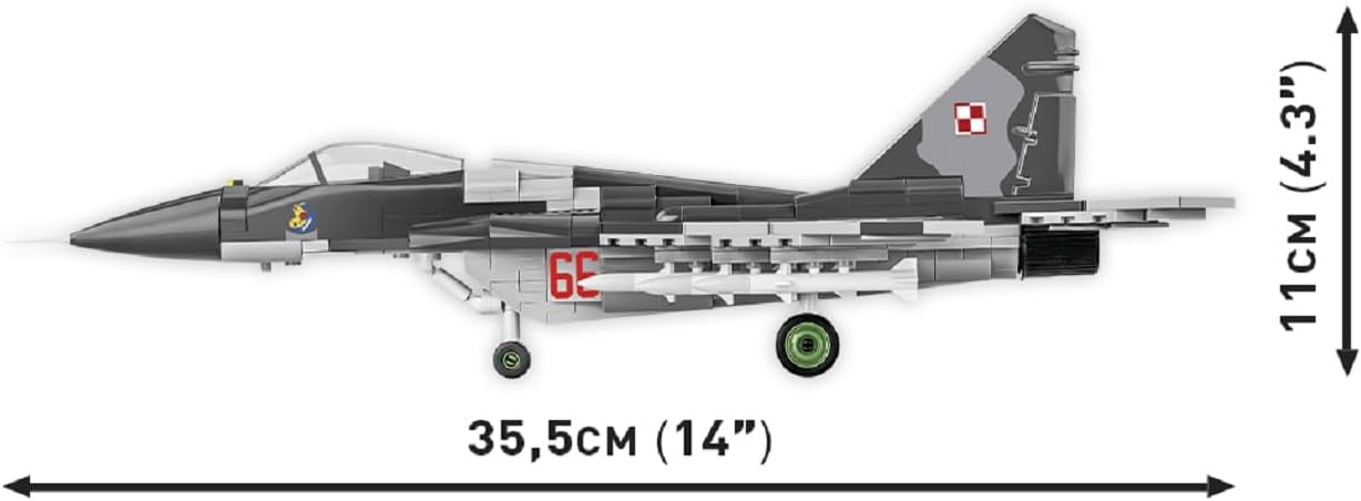 COBI Avión MiG-29 (UAPL) de las Fuerzas Armadas