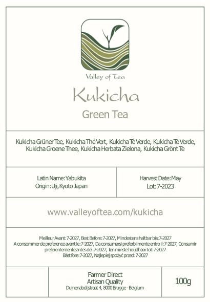 Té verde japonés Kukicha  Té de ramita Karigane de Japón  cuidadosamente mezclado con sencha  grado Karigane  Té Kukicha Sencha Té verde Karigane Té