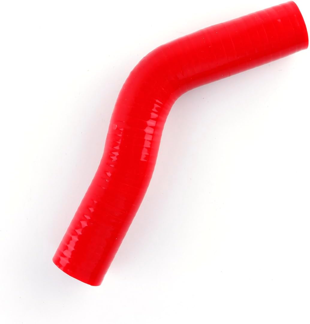 JOIUYOLJ Kit de manguera de radiador de silicona de 3 capas compatible con Toyota Hilux LN65 4Runner LN60 LN61 2.4 Diesel… (rojo)