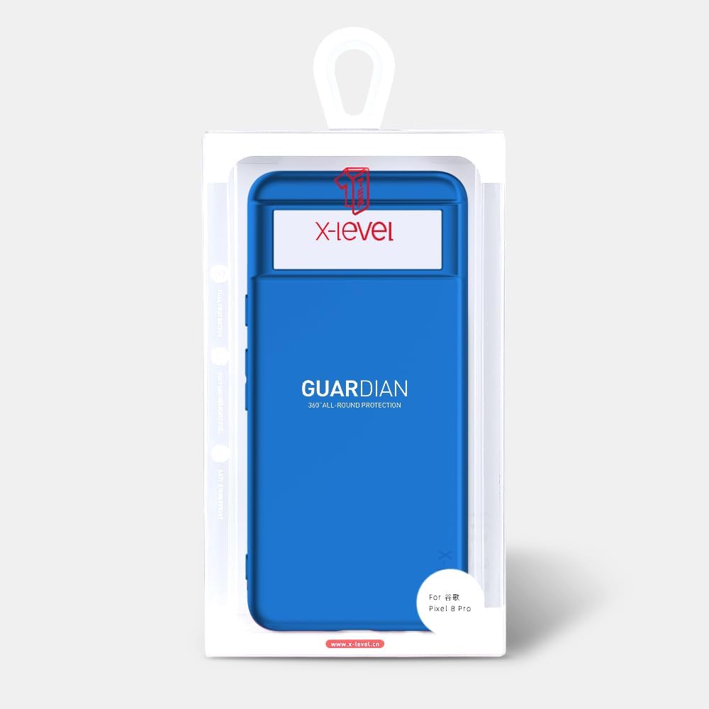 X-level Funda para Google Pixel 8 Pro ultrafina y delgada serie Guardian, fundas para teléfono, suave, flexible, poliuretano termoplástico, acabado