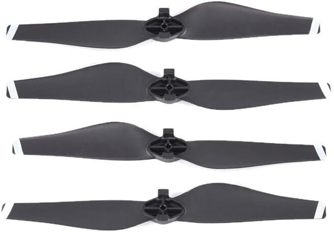 XNasu Sunnylife – 4 piezas 5332S 2 pares para hélice de aire DJI Mavic (rayas blancas) Prop para DJI Mavic Air Drone Accesorios (Color  4 PC Plata)