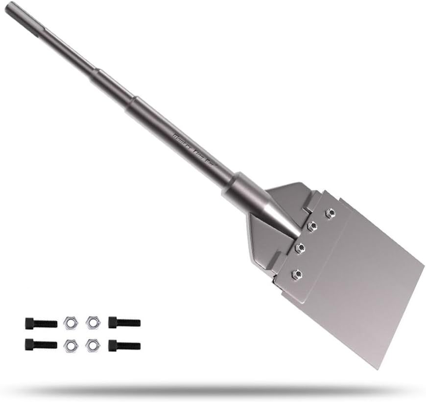 Monkey King Bar-Sds Max Bits – Rascador de piso de 6 x 25 pulgadas, herramientas de martillo de astillado de hoja de 6 pulgadas de ancho, accesorios