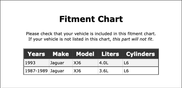 Kit de filtro de transmisión compatible con Jaguar XJ6 1987 1988 1989 1993 PC-275235