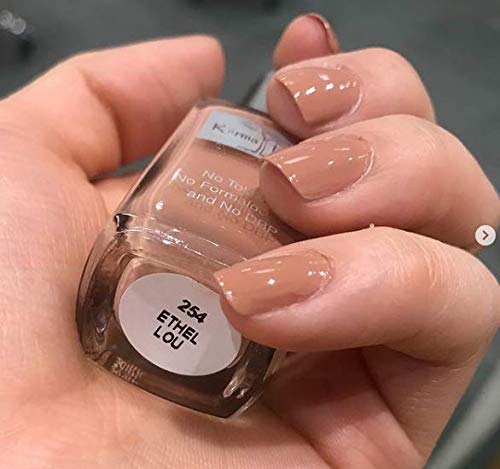 Karma Organic Esmalte de uñas  Esmalte de uñas de secado rápido, no tóxico, vegano y libre de crueldad animal para adultos y niños, sin tolueno, sin