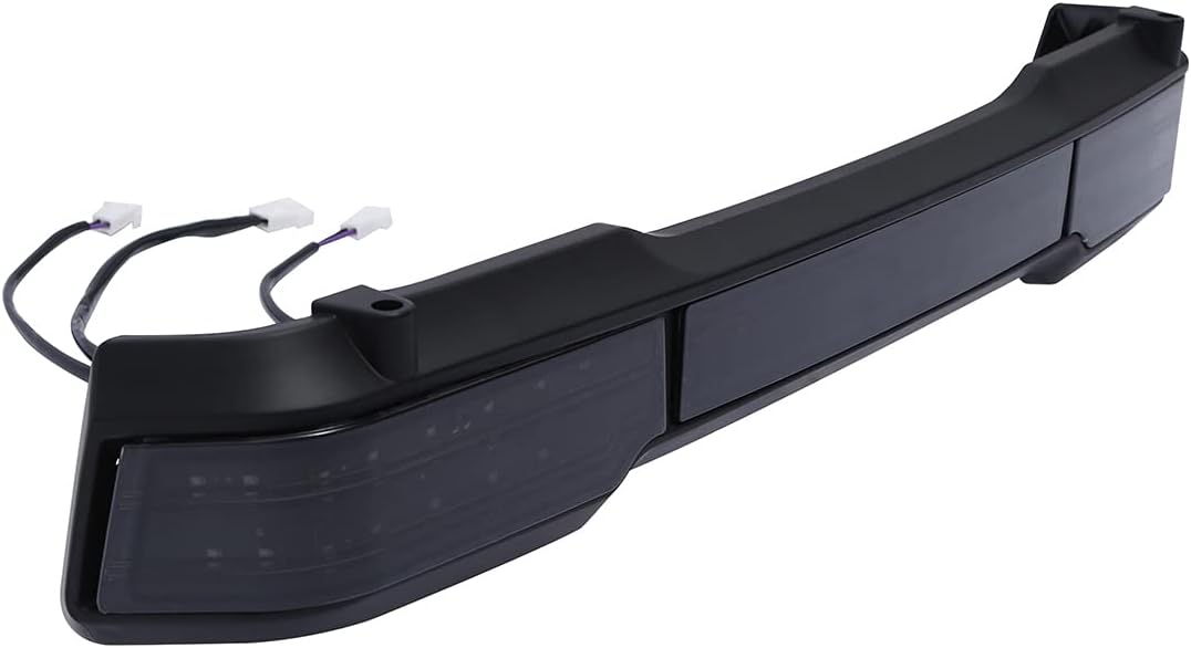 TCT-MT – Luz de señal de giro de freno trasero LED para Harley Touring 1997-2008 King Tour Pak Road King FLHR Street Glide Electra Glide FLHT negro