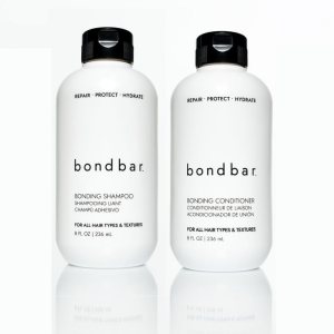 bondbar Champú y acondicionador reparador, protege, fortalece e hidrata todo tipo de cabello y texturas, evita que se vuele y encrespamiento, añade bondbar Champú y acondicionador reparador, protege, fortalece e hidrata todo tipo de cabello y texturas, evita que se vuele y encrespamiento, añade