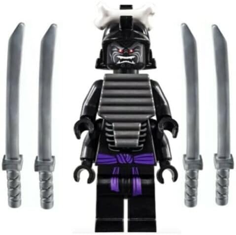 Lego Ninjago Lord Garmadon Legado Minifigura – de Sets 70679 70664
