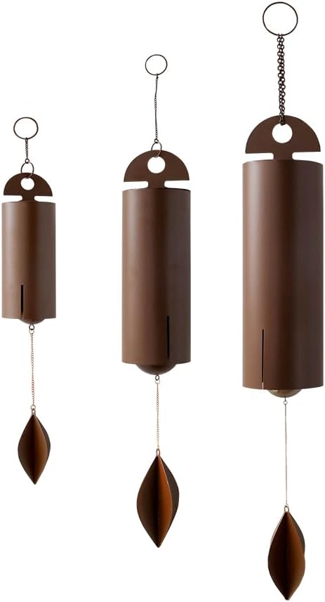 Campana de resonancia profunda de 42 pulgadas, campanilla de viento conmemorativa con tonos melódicos relajantes, campanillas de viento de un solo