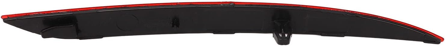 Reflector de parachoques trasero para Tesla Modelo Y 2020 a 2023, lente roja, luz reflectora trasera de automóvil, repuesto de luces de parachoques