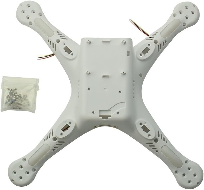 Carcasa inferior con kits de tornillos y antena para DJI Phantom 3 SE Cuerpo Marcos Reemplazo Drone Reparación Piezas de repuesto