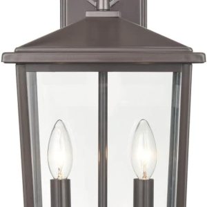 Millennium 2972-PBZ – Farol de acero para exteriores, con recubrimiento en polvo antioxidante, clasificación húmeda, pantalla de vidrio Millennium 2972-PBZ – Farol de acero para exteriores, con recubrimiento en polvo antioxidante, clasificación húmeda, pantalla de vidrio