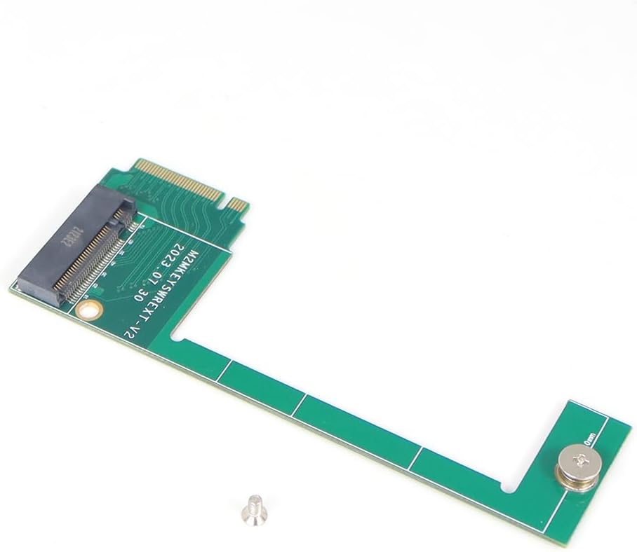 JMT Placa modificada M.2 de 2230 a 89.764 in NVME MKey Modificación PCB Placa de circuito compatible con la consola de juegos portátil ROG Ally