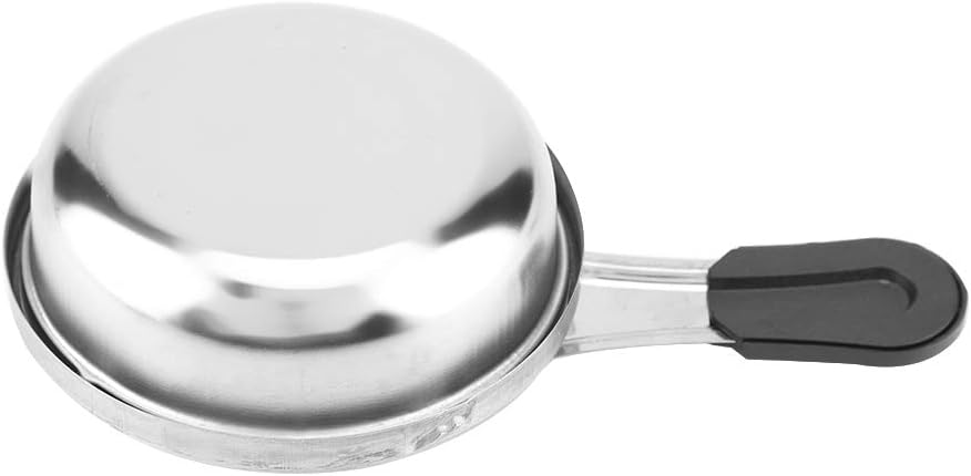Mini quemador de estufa de alcohol, quemador de fondue portátil de acero inoxidable para acampar al aire libre, olla de cocina de pánico para