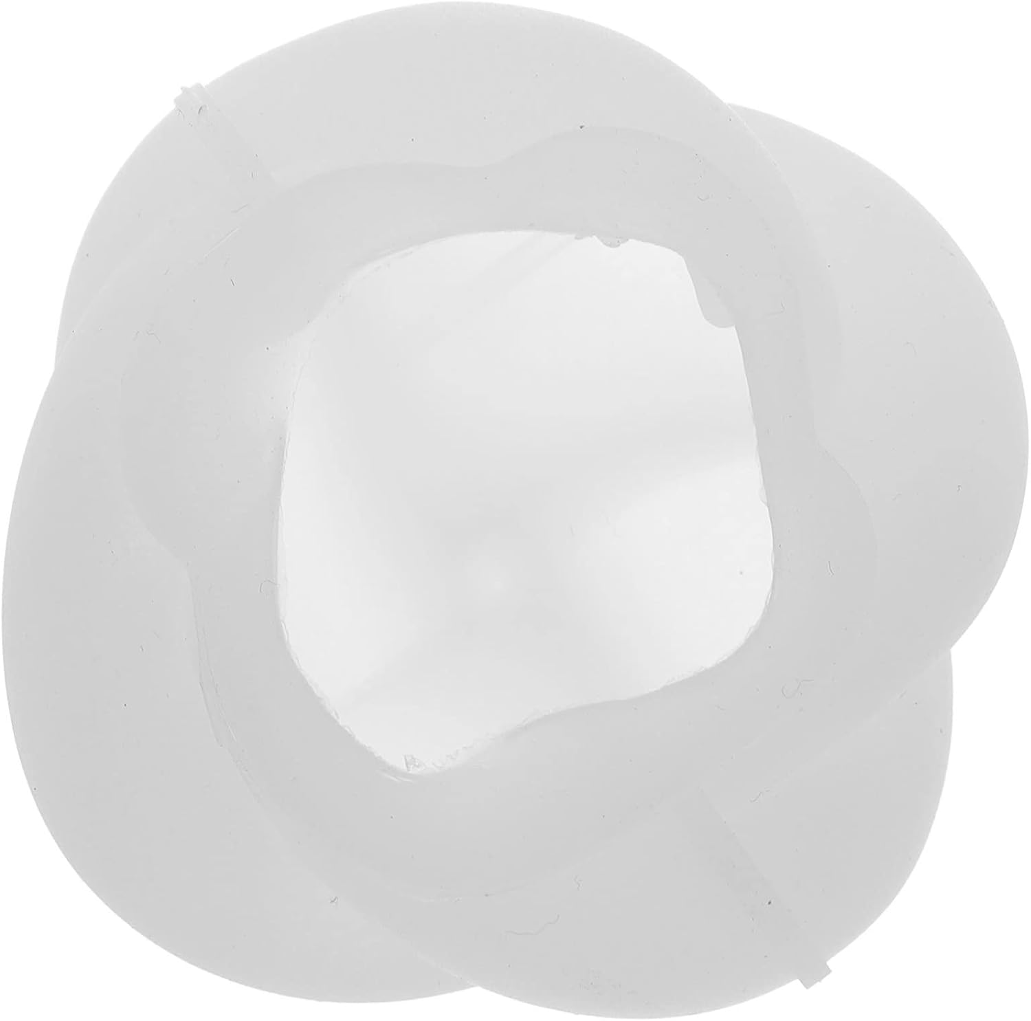 TEHAUX Moldes de silicona para velas de silicona, moldes de silicona para gelatinas, moldes de silicona para gelatinas, jabón hecho a mano, 2 uds
