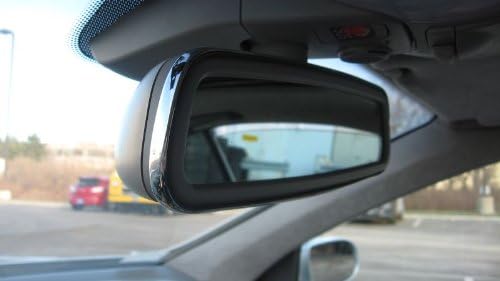 Compatible con Mercedes Benz 1986-1991 420SEL 420 SEL 420 SEL borde cromado para espejo retrovisor 1987 1988 1989 1990 87 88 89 90 91 W126