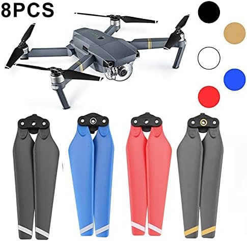 ALPGEN 8pcs Quick Release PropsFit for DJI Mavic Pro Propeller 8330F Folding Blade CW CCW Spare Parts Replacement Accessory Screw Wing Replacement