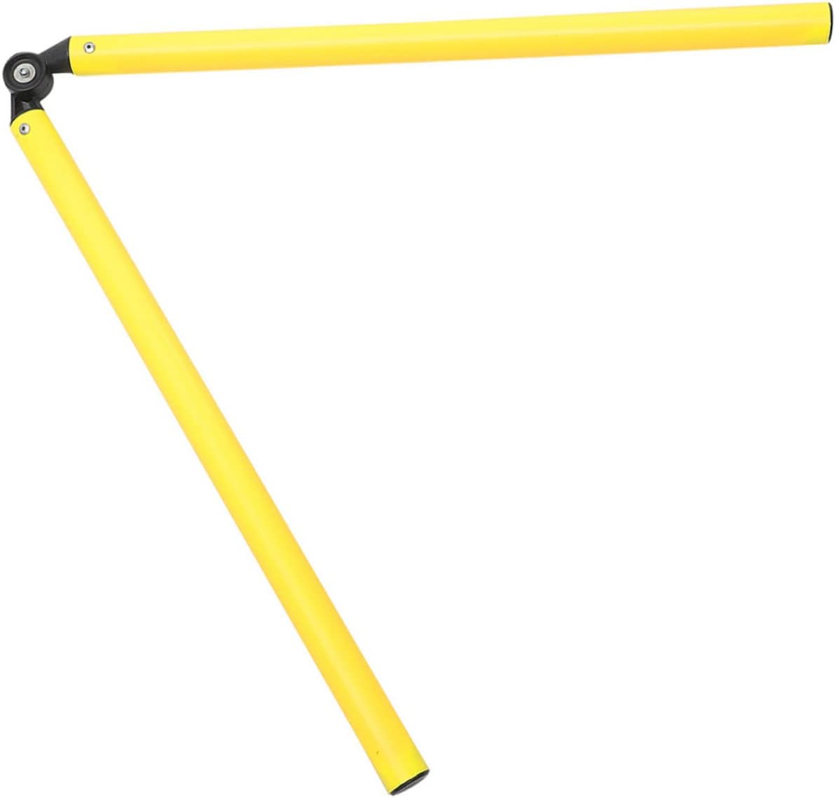 Kisangel 2 piezas de baloncesto Spikes Rebounder Slalom Tool Portable Pole Agility Equipo de fútbol para pista atlética Coaching Mujeres Cañas