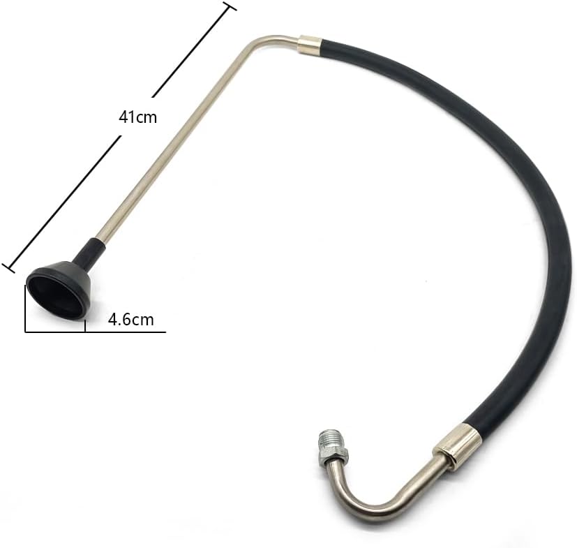 Tubo de succión de acero inoxidable y línea de reflujo Accesorios de pulverizador de pintura sin aire para Graco 390 395 490 495 595 Máquina de
