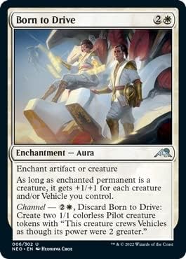 Magic the Gathering – Born to Drive (006) – Lámina – Kamigawa Neon Dynasty