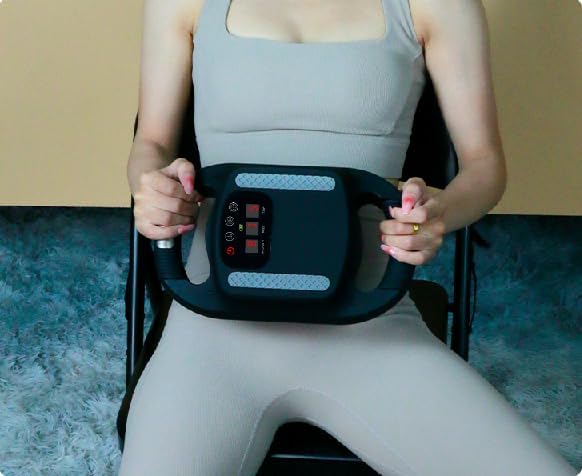 BEMGNAR Pistola de masaje multifuncional, masajeador de percusión de tejido profundo muscular para atletas para cualquier alivio del dolor, pantalla