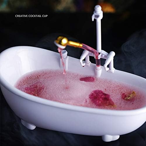 Zheararm Novedosas copas de vino para bañera, cóctel, copas de vino, cócteldijes, sorbete para batidobebida fría, recipiente para el hogar, bar,