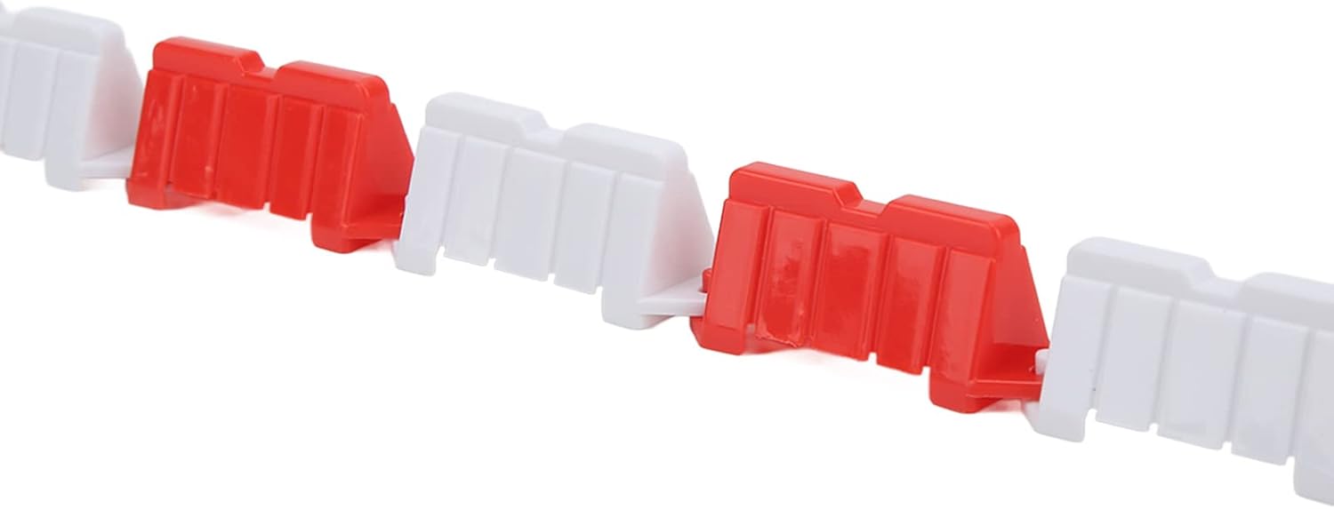 Accesorios para automóvil a control remoto, 60 unidades, barrera de deriva a control remoto, resistente al desgaste y duradera, control remoto de