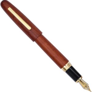 Jinhao 9056 Pluma estilográfica vintage de madera natural, punta fina, palisandro Jinhao 9056 Pluma estilográfica vintage de madera natural, punta fina, palisandro