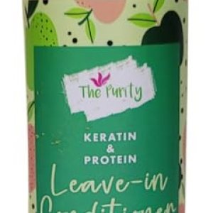 Acondicionador sin enjuague de queratina y proteínas, manzana verde fresca, 8 onzas líquidas (paquete de 2) Acondicionador sin enjuague de queratina y proteínas, manzana verde fresca, 8 onzas líquidas (paquete de 2)