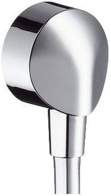 hansgrohe Ecostat Modern 27458003 – Válvula de ducha de equilibrio de presión de 7 pulgadas de ancho y 1850181, iBox Plus con topes de servicio y