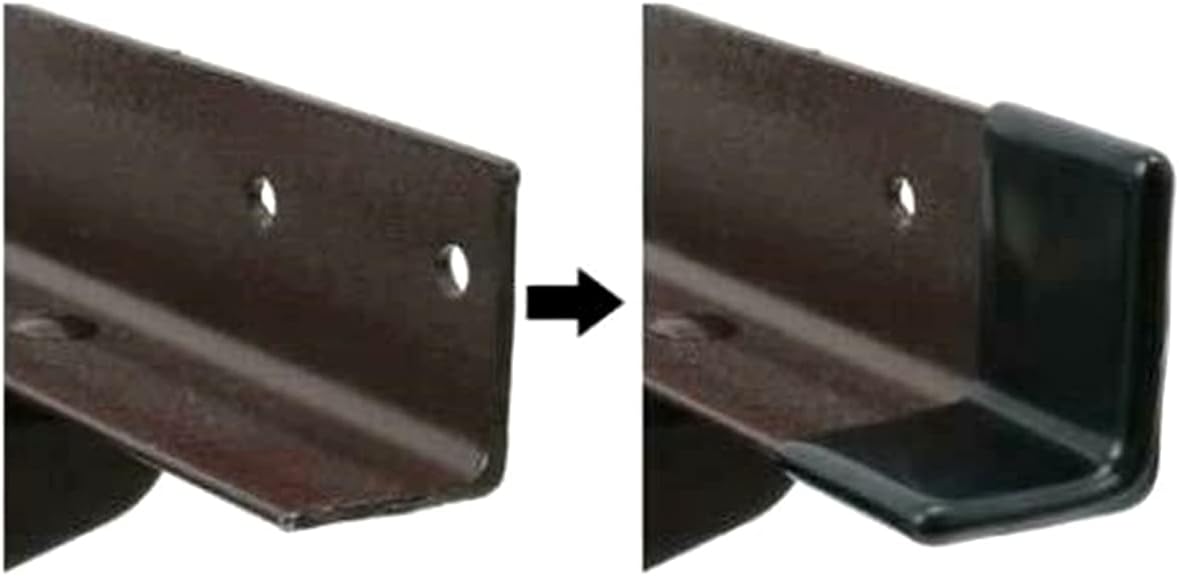 Protector de marco de cama Guards 1-12 “x 1-12” Borde esquina End CoversCaps Bed Frame Caps