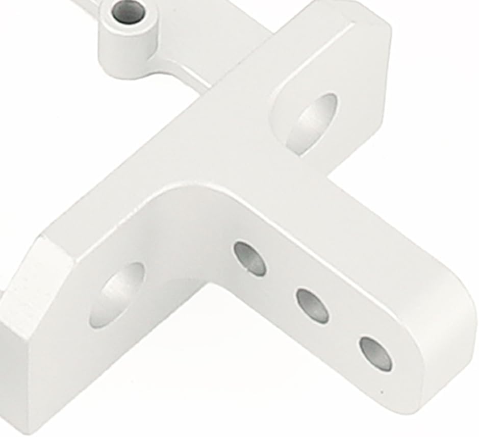 ZXYRC Soporte de montaje servo de metal de aleación de aluminio Montaje elevado para 110 RC Crawler Car Axial SCX10 II 90046 AR44 y SCX10 Pro Axle