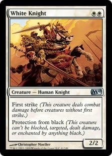 Magic The Gathering – Caballero Blanco – Magia 2010