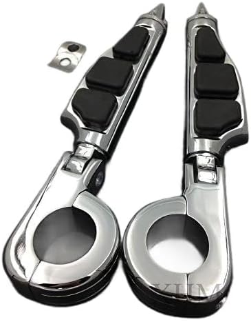 SMT-1 12″ Highway Stiletto 4475 Pinzas de pie P-Abrazaderas compatibles con Harley Sportster Touring B00Y43O0CI