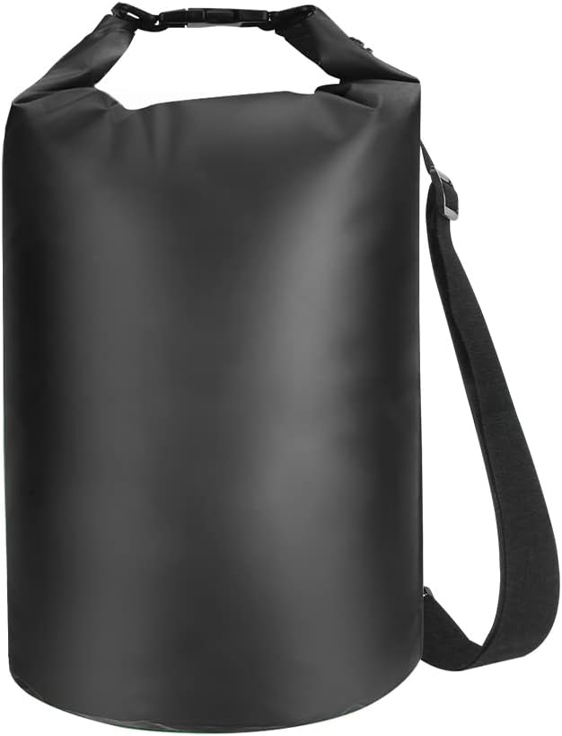 Forbidden Road – Bolsa impermeable, disponible en 2 L, 5 L, 10 L, 15 L y 20 L, incluye correas ajustables de hombro para kayak, lancha, campamento