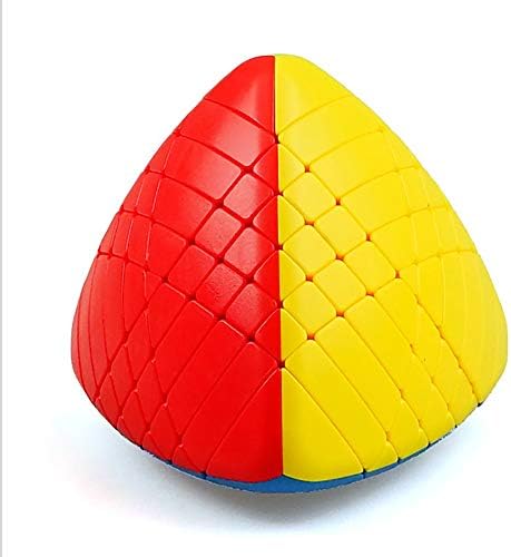 Willking Mastermorphix – Cubo de rompecabezas (6.0 x 6.0 in, plástico), diseño de piramorphix