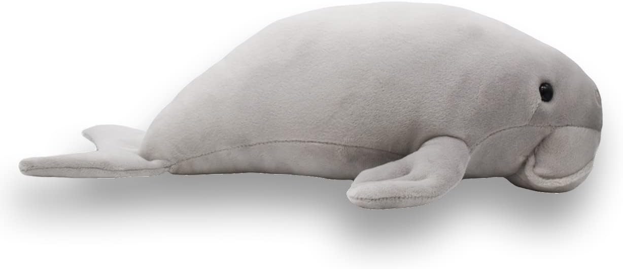 Juguete de peluche realista de Dugong, peluches de animales realistas, muñeca de animales de simulación
