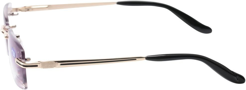 SOOLALA – Gafas de lectura antifatiga con corte de diamante de gama alta