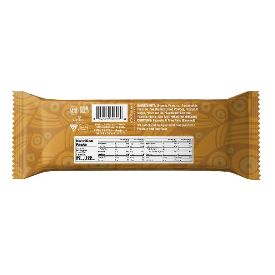 Missy J’s Organic Peanut Butter Carob Cups .9 Oz 3 Pack Made with Coconut Sugar Vegan, Gluten and Caffeine Free Healthy Substitute for Chocolate,