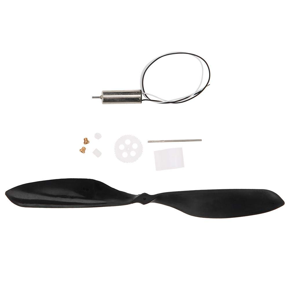 Juego de hélice de motor sin núcleo, control remoto de aviones sin núcleo, hélice de caja de cambios de alta velocidad para juguete RC (720) motores