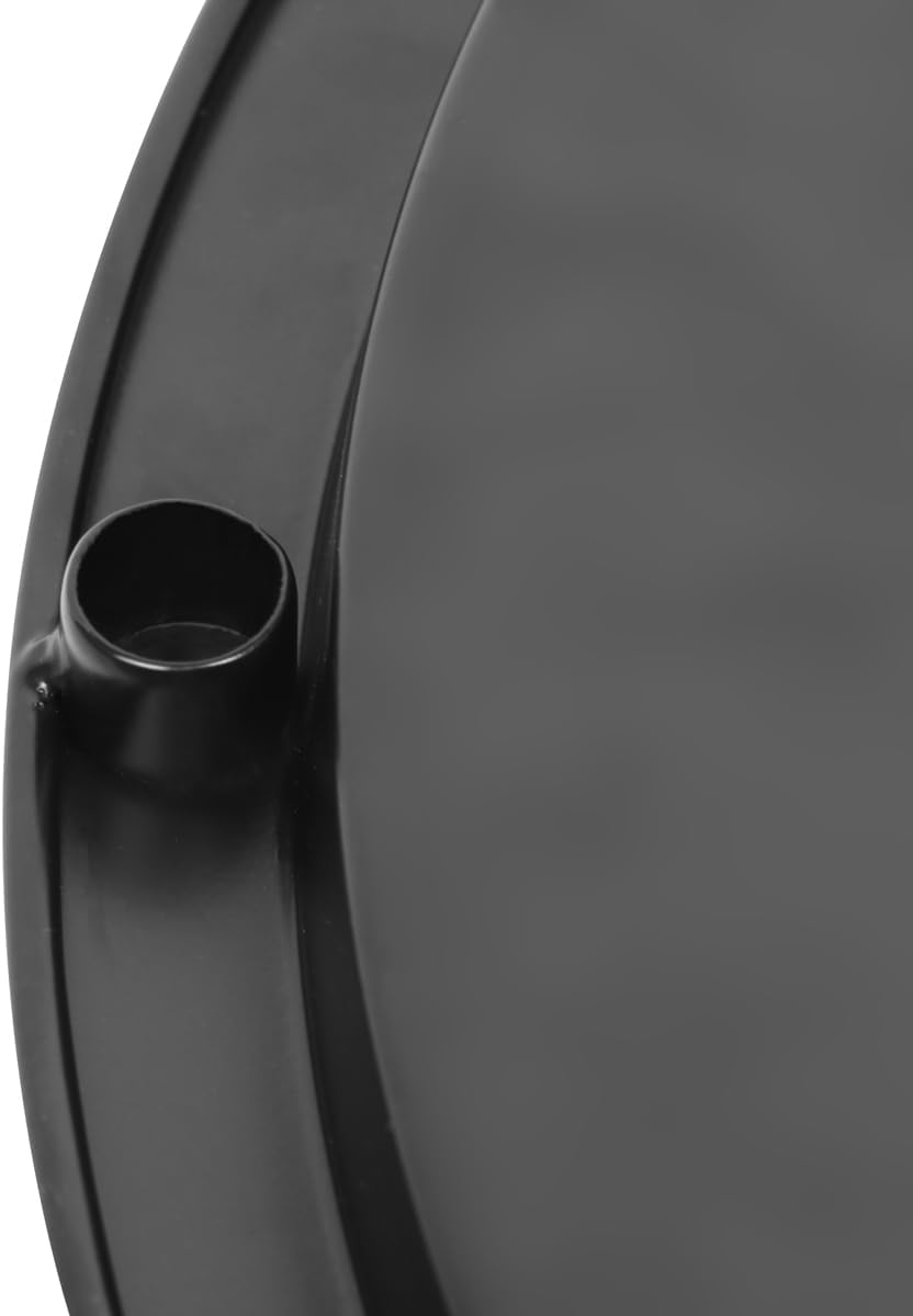 LZMS Gladom Bandeja de hierro  Moderna mesa redonda plegable minimalista  Sofá de noche interior, mesa baja, mesa auxiliar  Mesa plegable de jardín