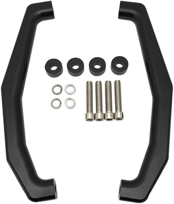Reposabrazos de pasajero de motocicleta, barras de agarre traseras para asiento trasero de pasajero, mango de riel de agarre para Y&AMAHA MT-09 MT09