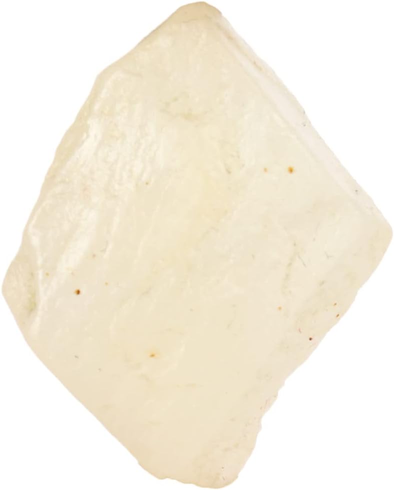 GEMHUB Piedra lunar blanca natural de 59,45 quilates, piedra lunar blanca cruda de color blanco para envolver alambres