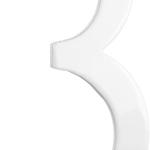 Montague Metal Products CSHN-6-3-W – Placa de aluminio para exteriores, pequeña, color blanco Montague Metal Products CSHN-6-3-W – Placa de aluminio para exteriores, pequeña, color blanco