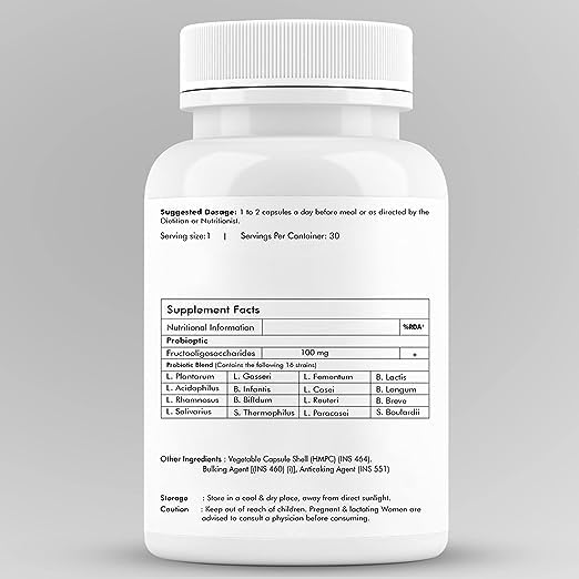 El mejor suplemento de probióticos 16 cepas con 30 mil millones de UFC para hombres y mujeres con prebióticos, apoyo intestinal, digestión, apoyo