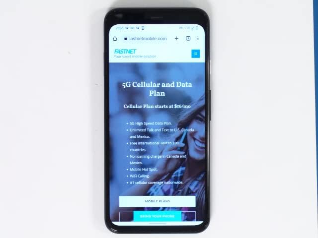 Plan móvil de 5 GB de $15 por mes. Plan de datos móviles premium en 4G LTE, velocidad 5G con llamadas y texto ilimitados, punto de acceso móvil,