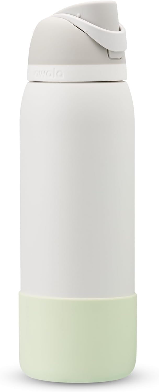 Owala Funda protectora antideslizante para botella de agua, protege las botellas de agua de acero inoxidable FreeSip y Flip, 40 onzas, menta